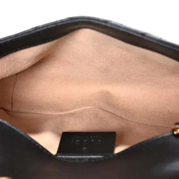 Gucci Calfskin Matelasse Super Mini Gg #234482G11B - Picture 5 of 11